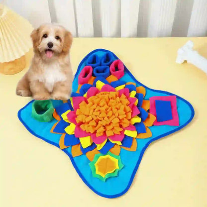 Interactive Foraging Puzzle Feeder for Pets