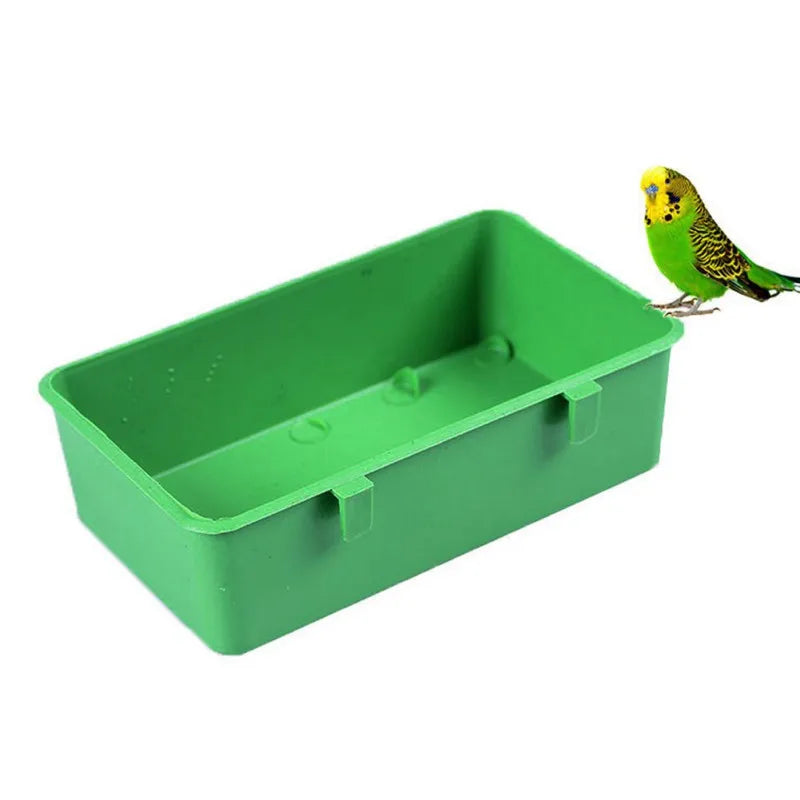 Hanging Bird Bath for Pet Birds & Cages