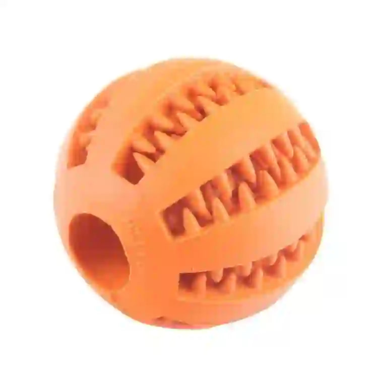 Interactive Dental Treat Chew Ball for Dogs