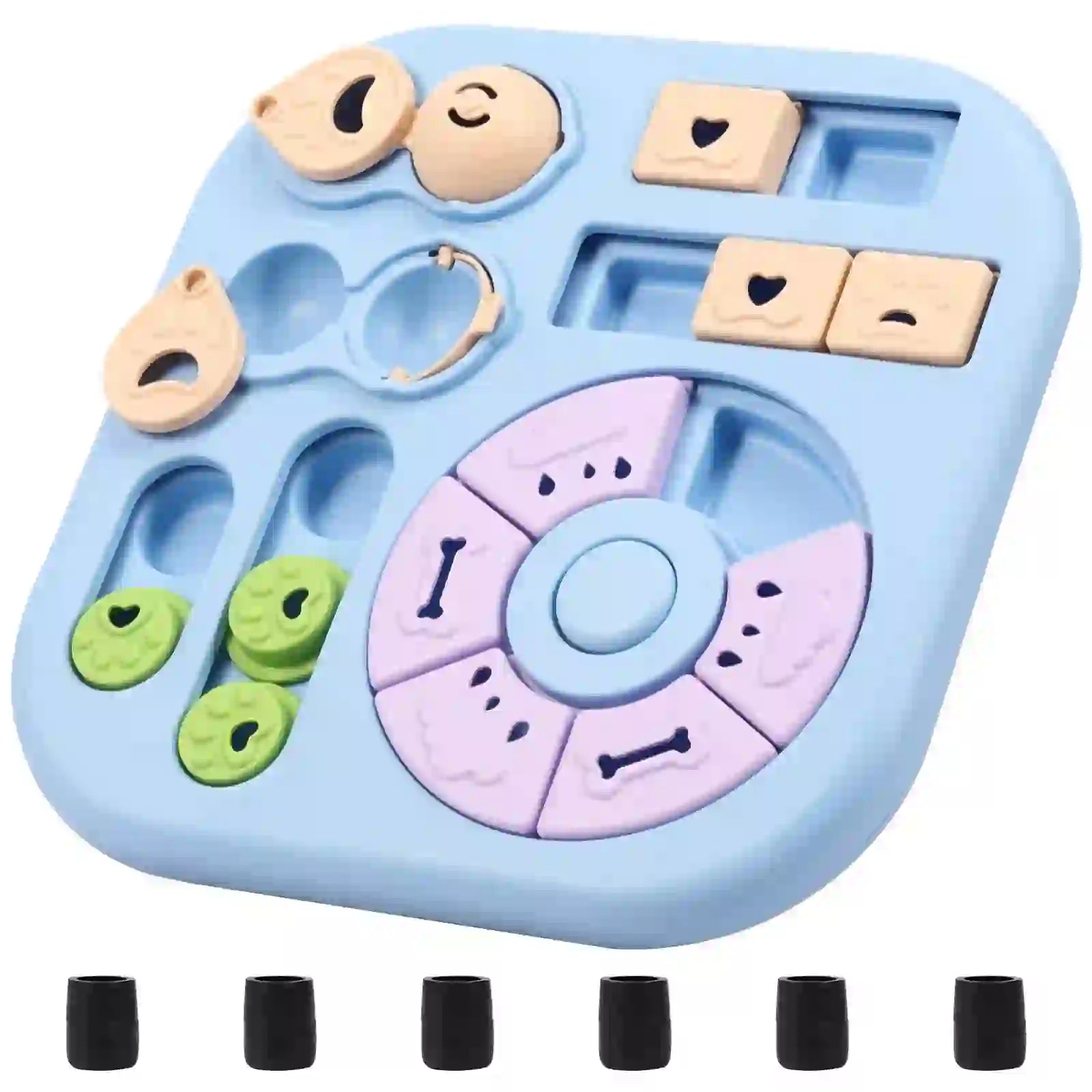Interactive Treat Dispensing Puzzle Feeder for Dogs