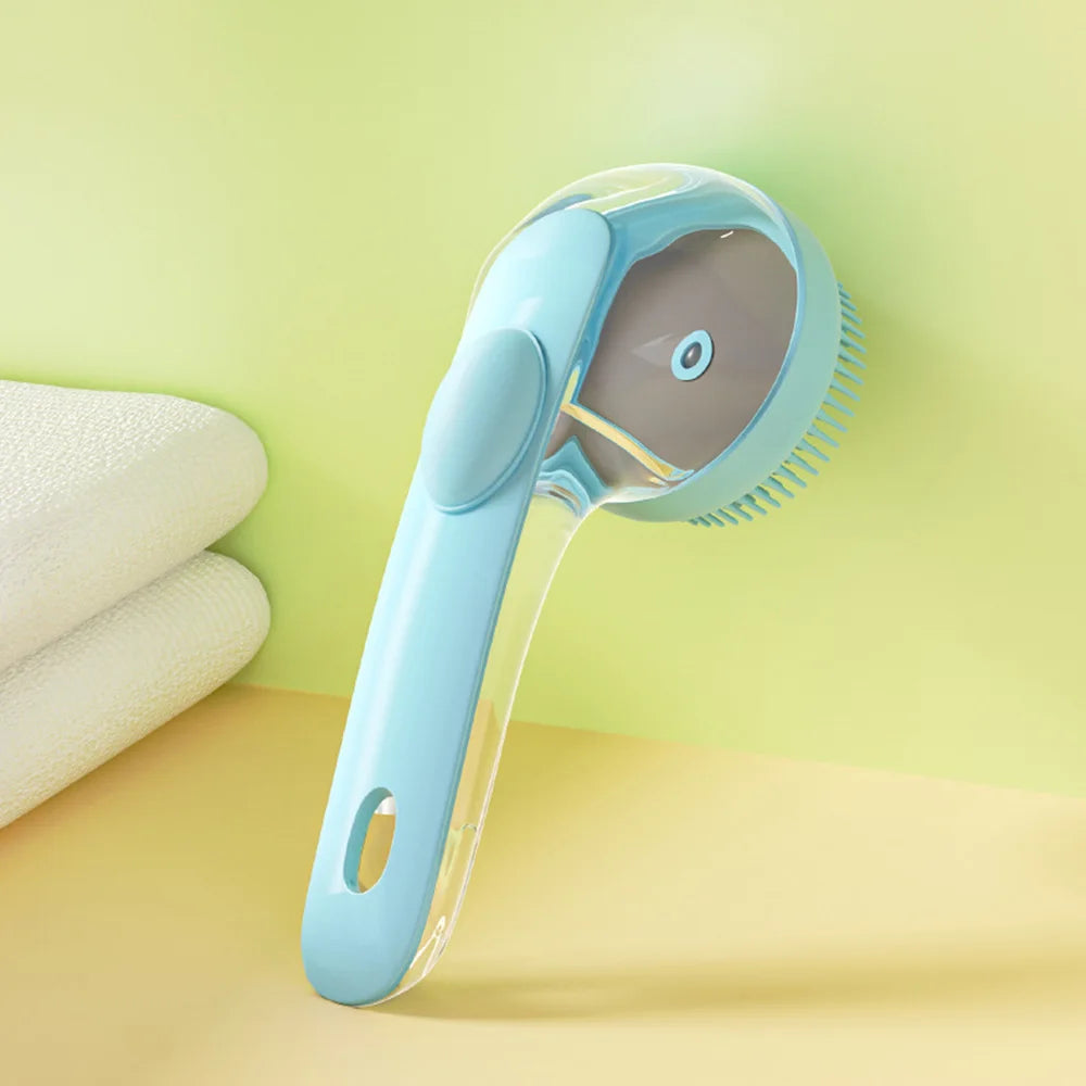Pet Bath Massage Scrubber Brush for Dogs & Cats