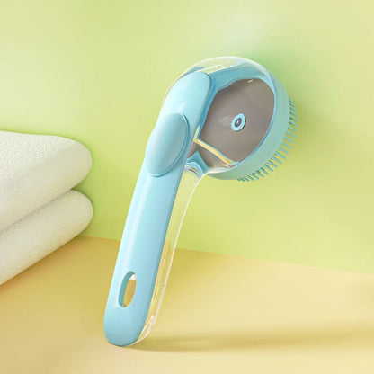 Pet Bath Massage Scrubber Brush for Dogs & Cats