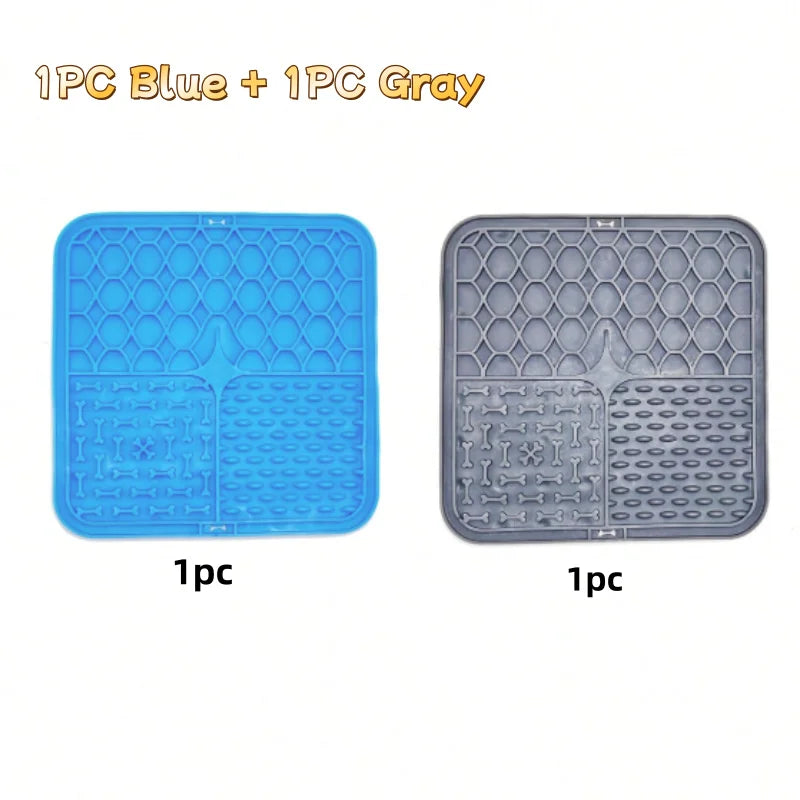 Silicone Dog Lick Mat for Bathing & Training