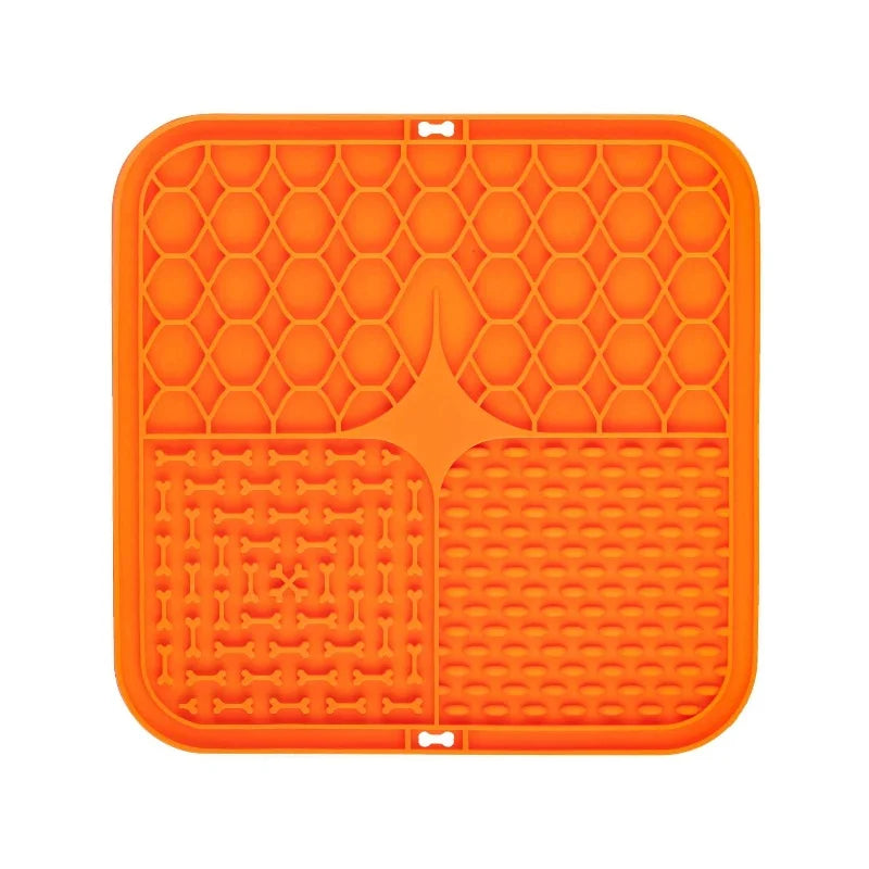 Silicone Dog Lick Mat for Bathing & Training