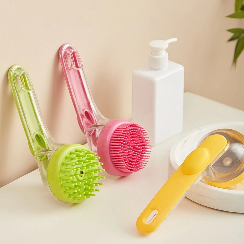 Pet Bathing Massage Brush for Dogs & Cats