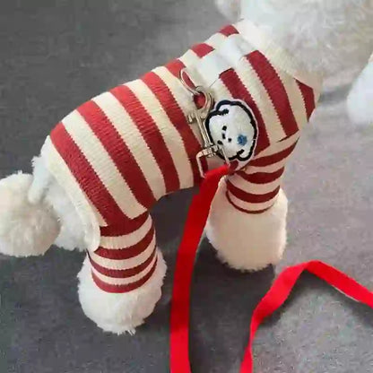 Cozy Striped Warm Sweater for Dogs & Puppies