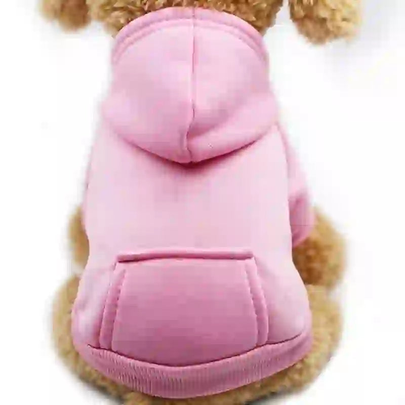 Cozy Cotton Hoodie Jacket for Dogs & Cats