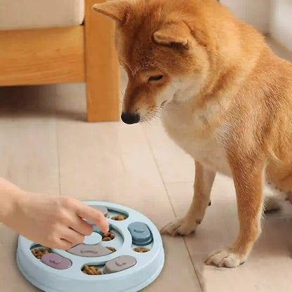 Interactive IQ Treat Puzzle Slow Feeder for Dogs