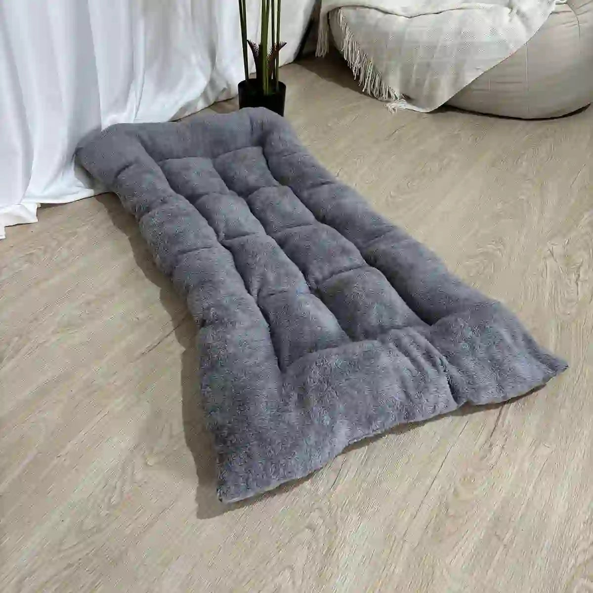 Extra Large Plush Sofa Bed for Dogs & Crates