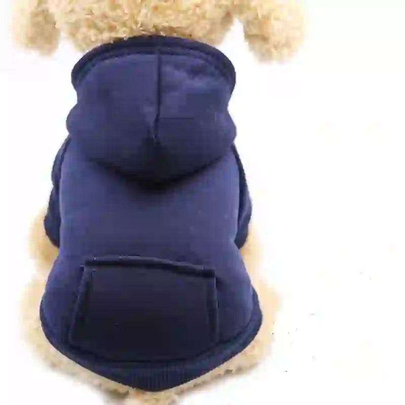 Cozy Cotton Hoodie Jacket for Dogs & Cats