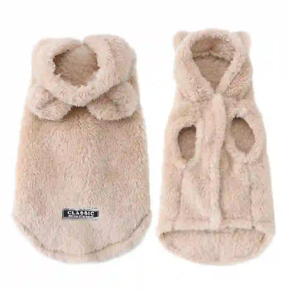 Cozy Fleece Hoodie Coat for Dogs & Cats