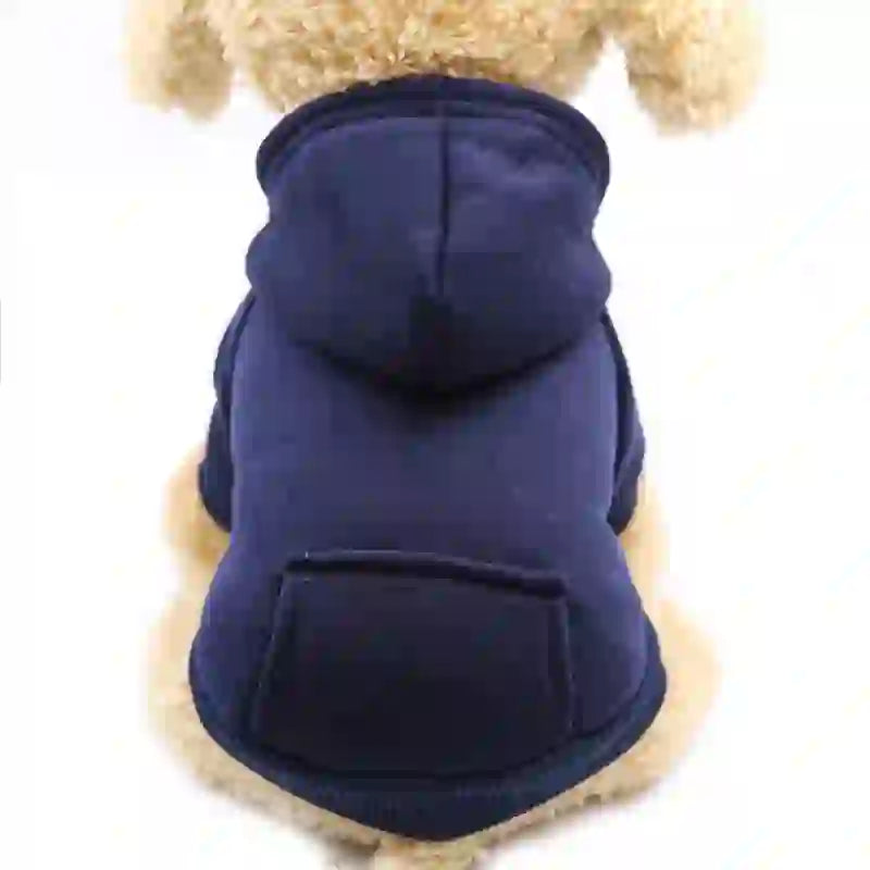 Cozy Cotton Hoodie Jacket for Dogs & Cats