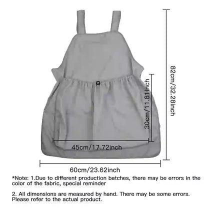 Non-Shedding Grooming Apron for Cats & Pets