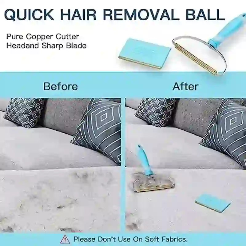 Telescopic Pet Hair Remover Rake