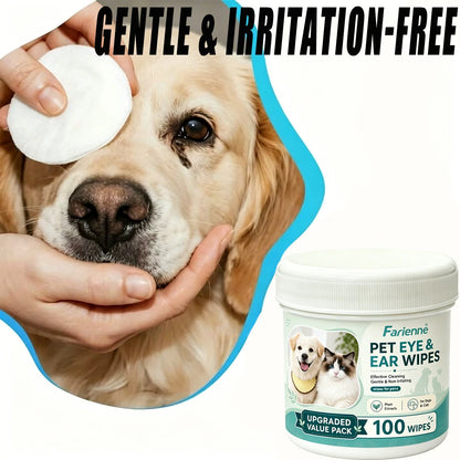 Pet Eye & Ear Cleaning Wipes