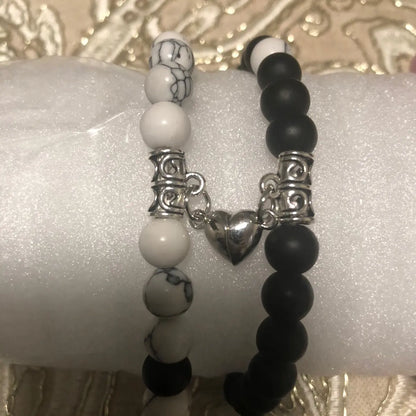 Stay Connected with Magnetic Couple Bracelets, Crafted from High-Quality Materials