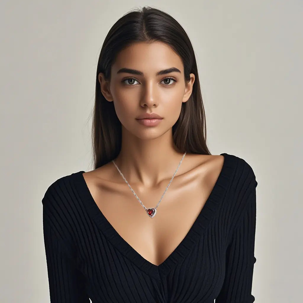 Romantic Heart and Sword Necklace Set for Couples - Stylish Stainless Steel Twist Chain Matching Jewelry for Anniversaries, Birthdays, and Valentine's Day Gifts
